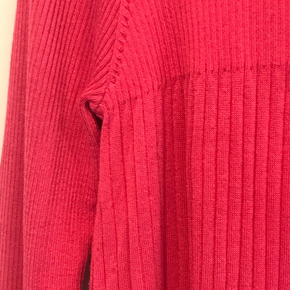 Cable & Gauge Ribbed Long Sleeve Top. Size L - Picture 3 of 5